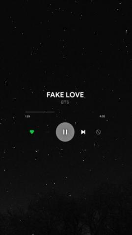 Wallpaper Fake Love Bts Lyrics
