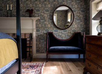 Designed In The 1800s William Morris Wallpaper Is Once Again On