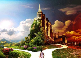 Dream World Your Choice Is Way Fantasy Wallpaper