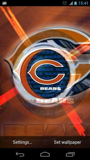 Bigger Chicago Bears Live Wallpaper For Android Screenshot