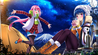 Laid Back Camp Wallpaper X Net