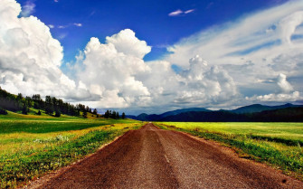 Country Roads Wallpaper