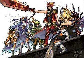 Brave Frontier Fan Art By Indasya