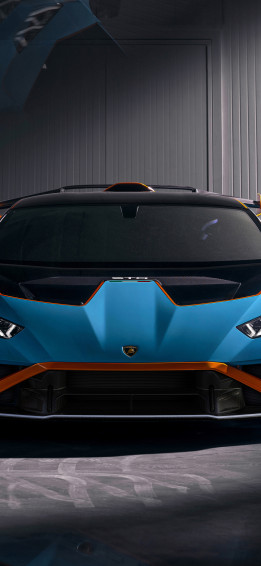 Wallpaper Lamborghini Huracan Sto Front