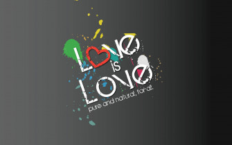 Love Is Art Quote Wallpaper