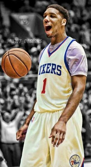 Jahlil Okafor Jersey Swap Philadelphia 76ers By Newtdesigns On