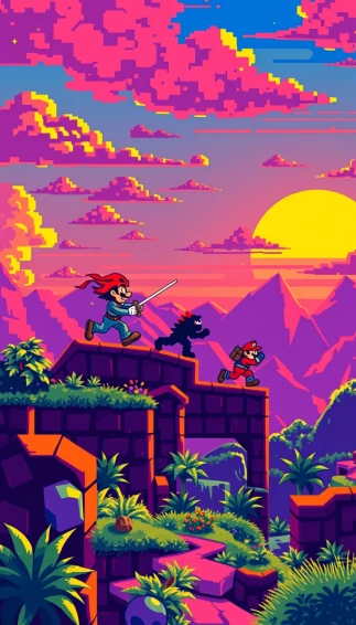 Video Game Phone Wallpaper