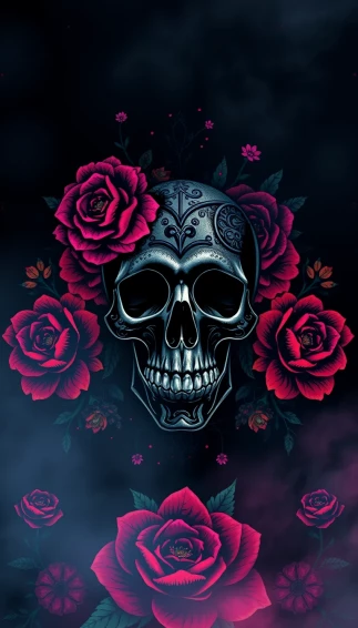 Skull Wallpaper For Mobile