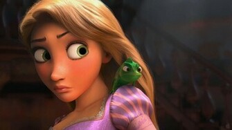 Rapunzel Pascal Disney S Wallpaper