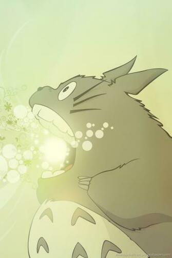Totoro iPhone Wallpaper My Neighbor Sparkly
