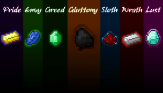 Seven Deadly Sins Minecraft Wallpaper
