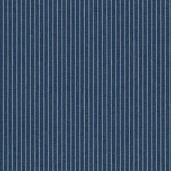Waverly Cottage Ink Blue And Chalk White Highwire Stripe Wallpaper