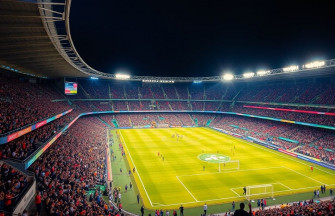 HD Soccer Stadium Wallpaper