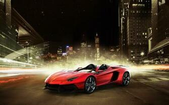 Lamborghini Aventador J Wallpaper HD Car