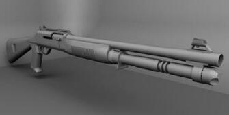 Benelli M Super90 Weapon Gun Military Shotgun T Wallpaper Background