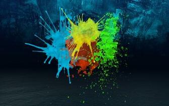 Splatter Paint Wallpaper High Resolution