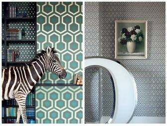 Hicks Grand And Hexagon Wallpaper By Cole Son