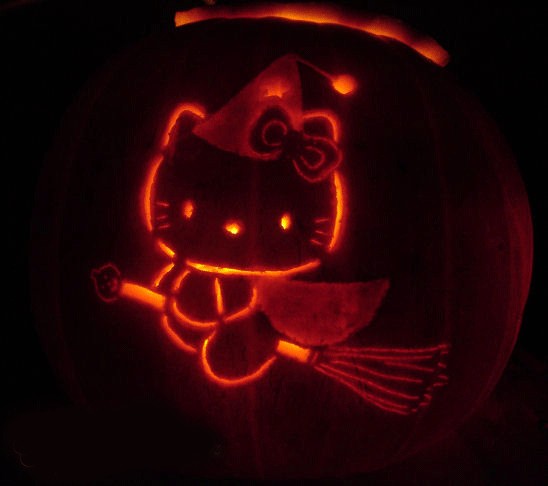 Hello Kitty Halloween Wallpaper Gif