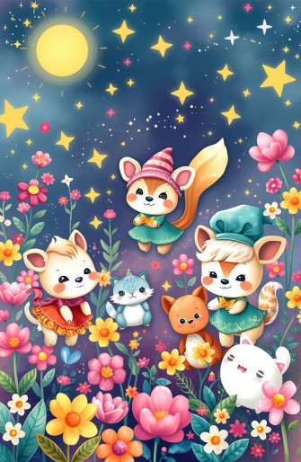 Cute Cartoon Wallpaper For Girls