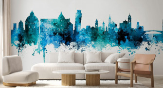 Pisa Italy Skyline Trendy Wall Mural Photowall