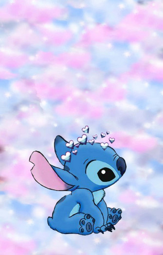 Aesthetic Stitch Disney Wallpaper