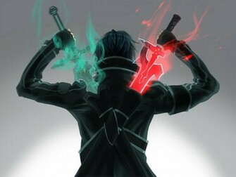 Stuffpoint Anime Manga Image Pictures Epic Kirito Backshot