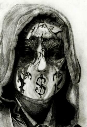 Hollywood Undead J Dog New Mask By Deathlouis