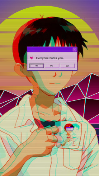 Anime Neon Genesis Evangelion Phone Wallpaper