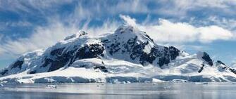 Wallpaper Top Snow Covered Cold Mountains Clouds Sky