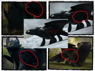 Toothless Have Markings By Thedeadlydragon