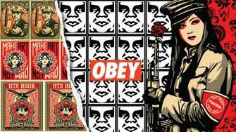 Obey Wallpaper By Jaygunnink