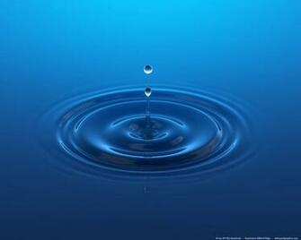 Blue Water Drop Background Psdgraphics