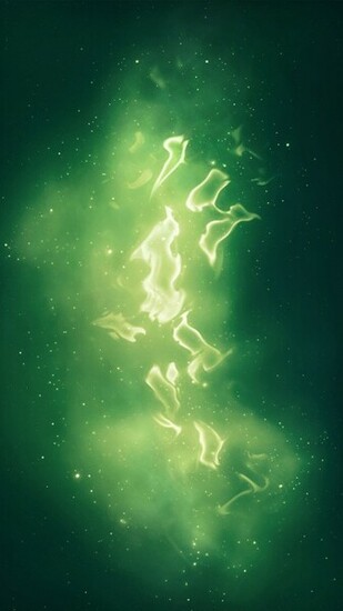 Green Universe Space HD Samsung Galaxy S4 Wallpaper