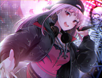 Hololive Virtual R Mori Calliope Wallpaper
