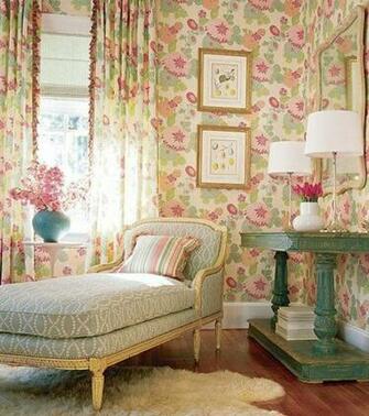 Wallpaper Plus Coordinating Fabric Done Right
