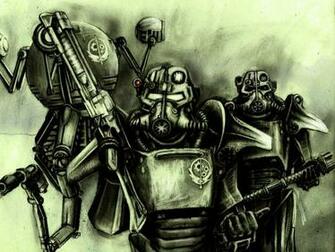 Fallout Wallpaper Brotherhood Of Steel