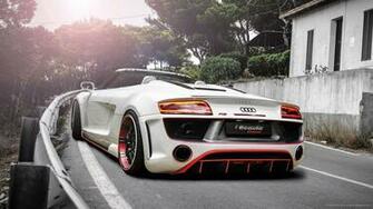 Audi R8 V10 Spyder Regula Tuning Wallpaper