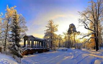 Beautiful Winter Scenery Wallpaper And Pictures