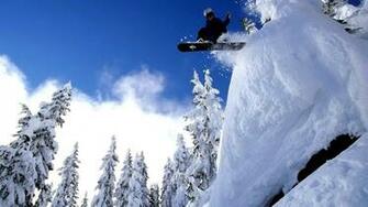 Wallpaper Snowboarding Sport Snow Jump 4k Ultra HD