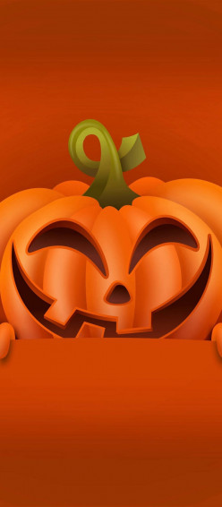 Representing The Spirit Of Halloween With A Cute Phone Case Wallpaper