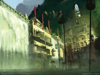 Heavenly Sword Wallpaper Stock Photos