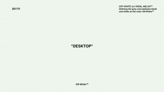 Off White Desktop Wallpaper