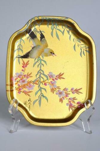 Gold Chinoiserie Tray
