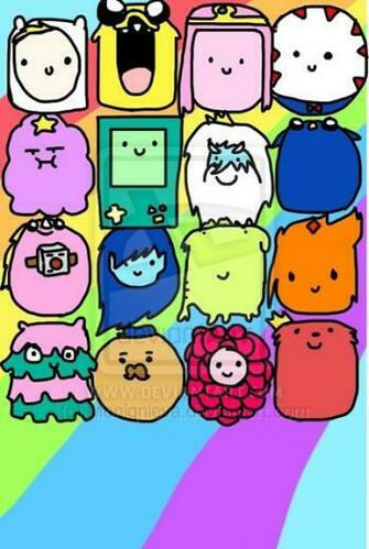 Adventure Time Home Screen Wallpaper Apple By Moniqnieva