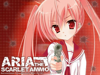 Aria The Scarlet Ammo Wallpaper