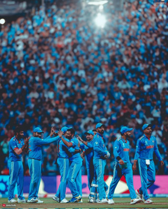 Indian Cricket Team HD Wallpaper