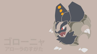Alolan Golem By Dannymybrother