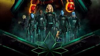 Captain Marvel Kree Team 4k 5k Wallpaper HD
