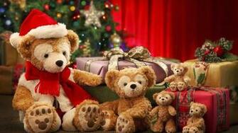 Christmas Decoration Dolls And Hand Knitted Toys Image