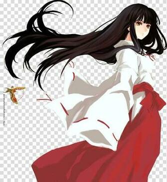 Kikyo Kagome Higurashi Naraku Miroku Inuyasha Danke Transparent